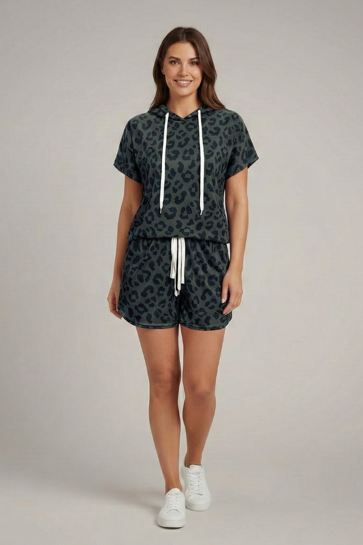 Lena | Luxe Hooded Two-Piece Set