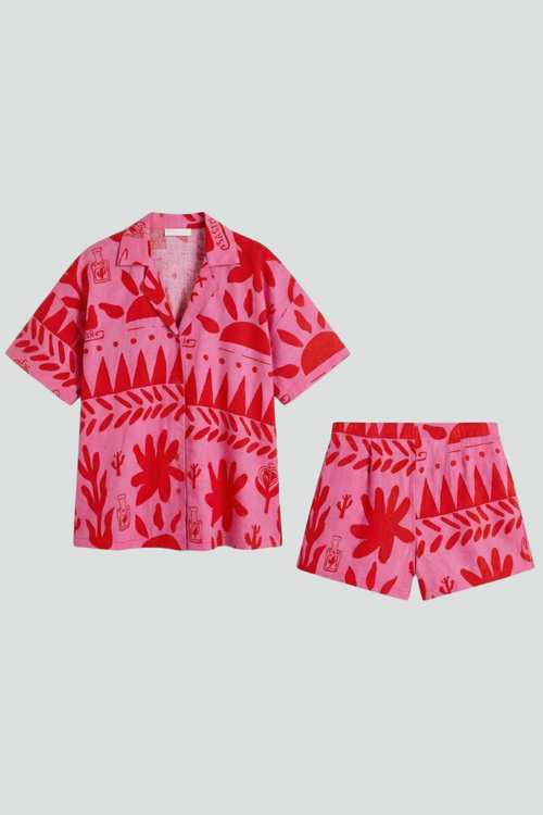 Lena | Chic Printed Two-Piece Set
