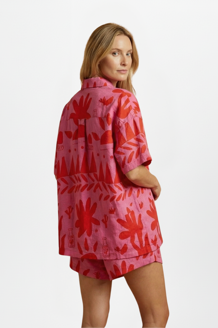 Lena | Chic Printed Two-Piece Set