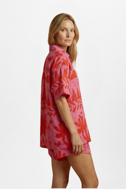 Lena | Chic Printed Two-Piece Set