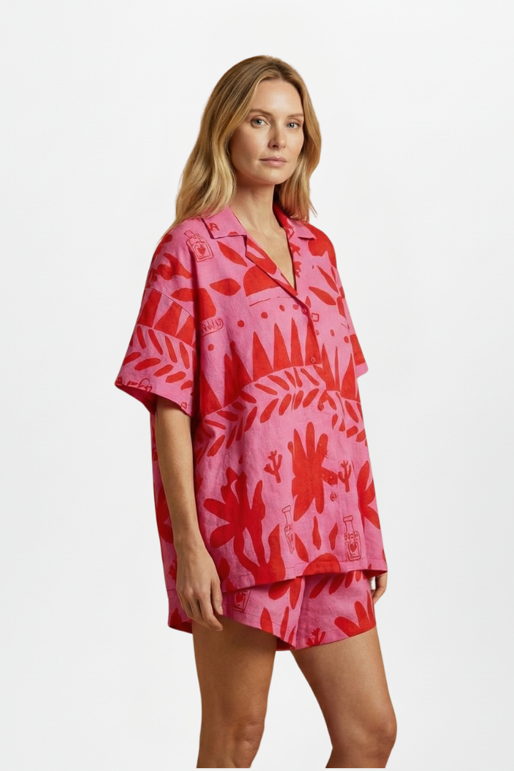 Lena | Chic Printed Two-Piece Set