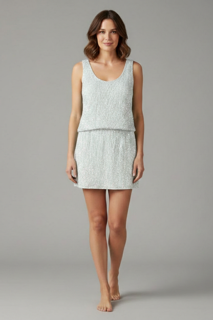 Lena | Chic Two-Piece Set with Strap Top and Mini Skirt