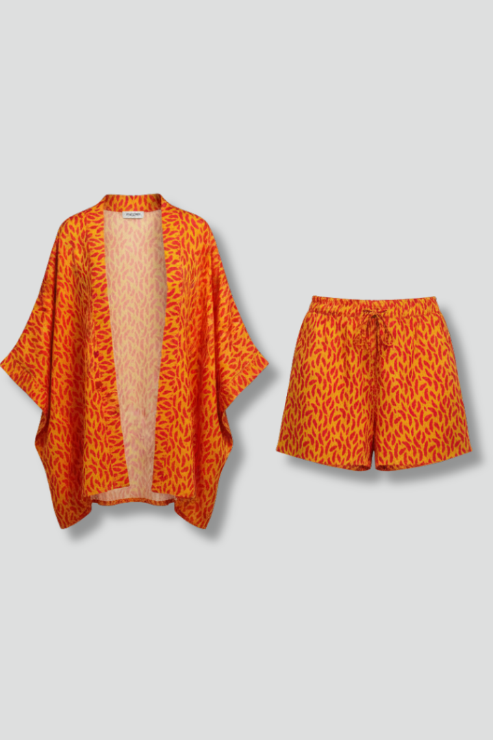 Lila | Chic Open Front Jacket and Shorts Set