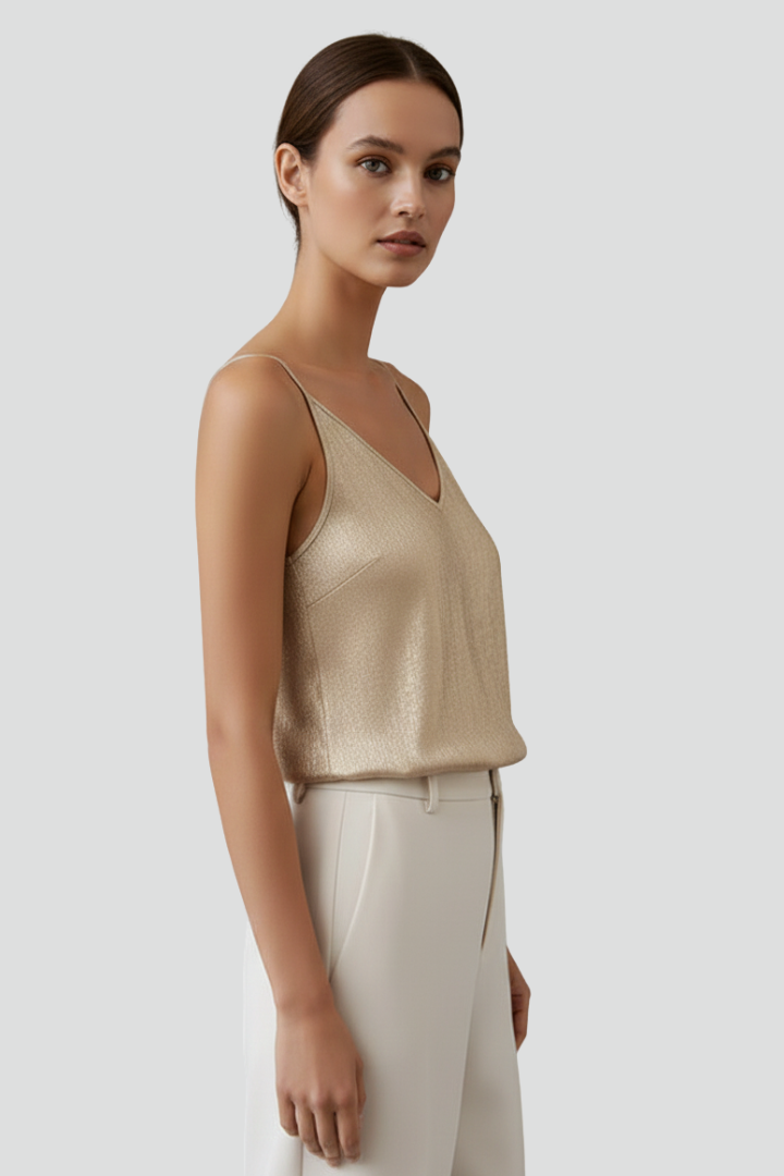 Lila | V-Neck Spaghetti Strap Cami Top