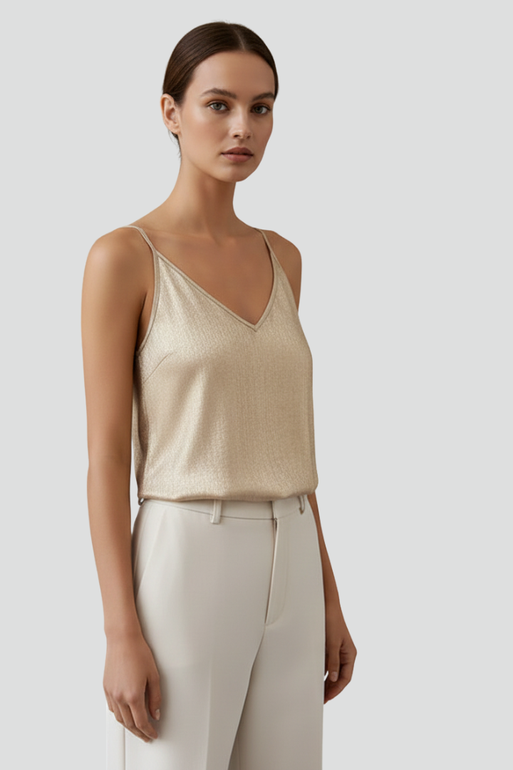 Lila | V-Neck Spaghetti Strap Cami Top
