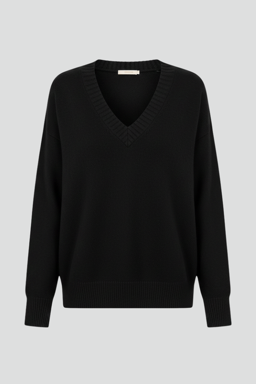 Lila | Luxe V-Neck Pullover Sweater