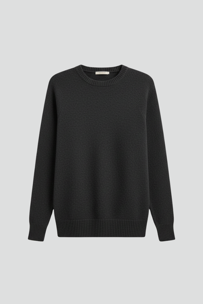 Lena | Knitted Sweater with Round Neckline
