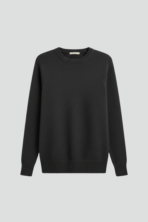 Lena | Knitted Sweater with Round Neckline