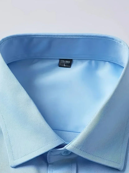 Elliott | Elegant Long Sleeve Button-Up Shirt