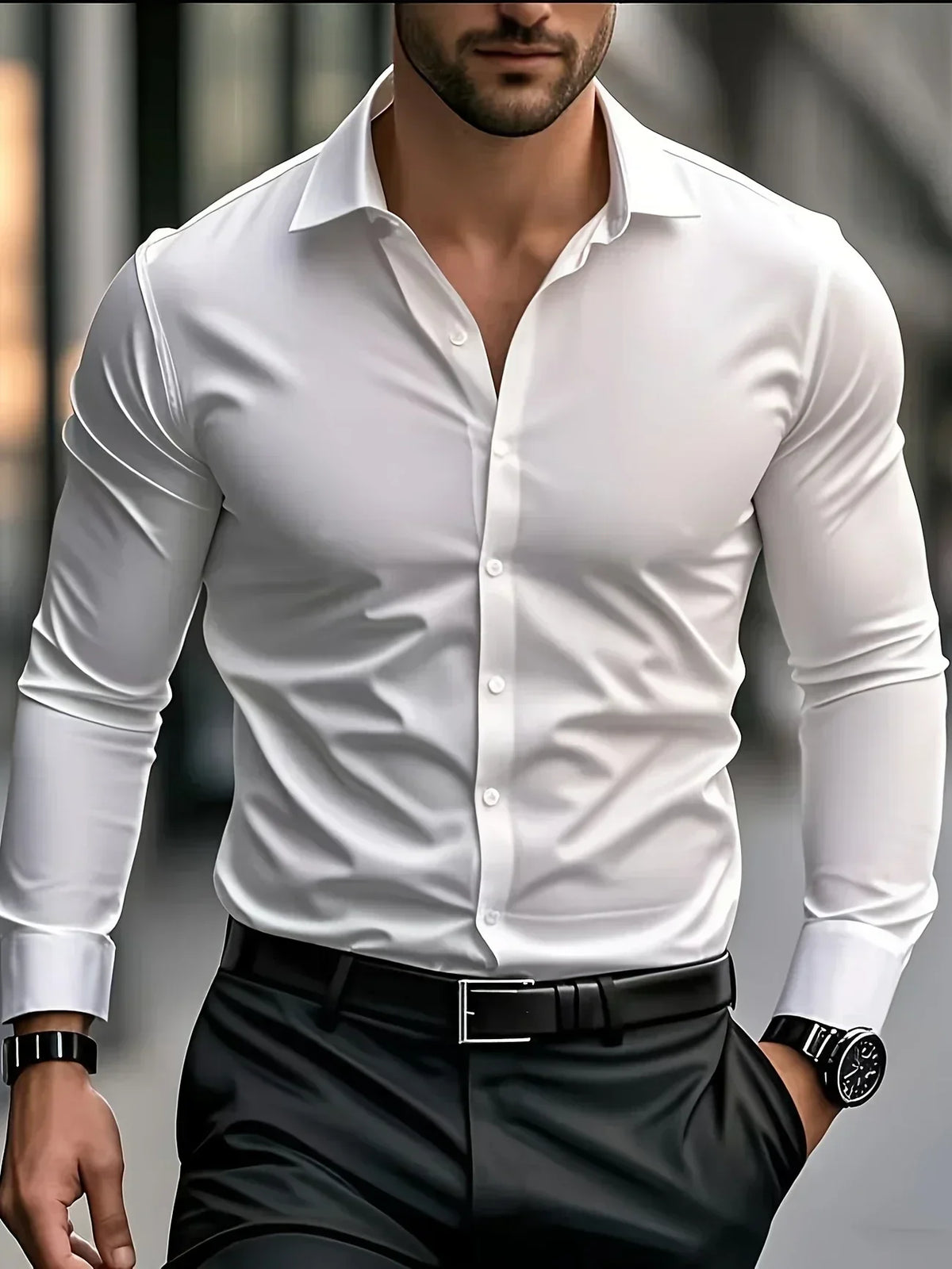 Everett | Timeless Collared Button Shirt