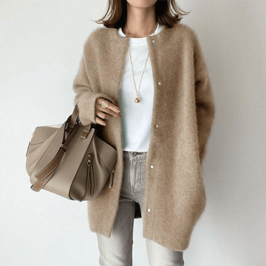Greta | Classic Knit Cardigan