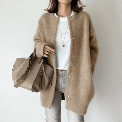 Greta | Classic Knit Cardigan