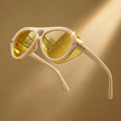 Freya | Oversized Aviator Sunglasses