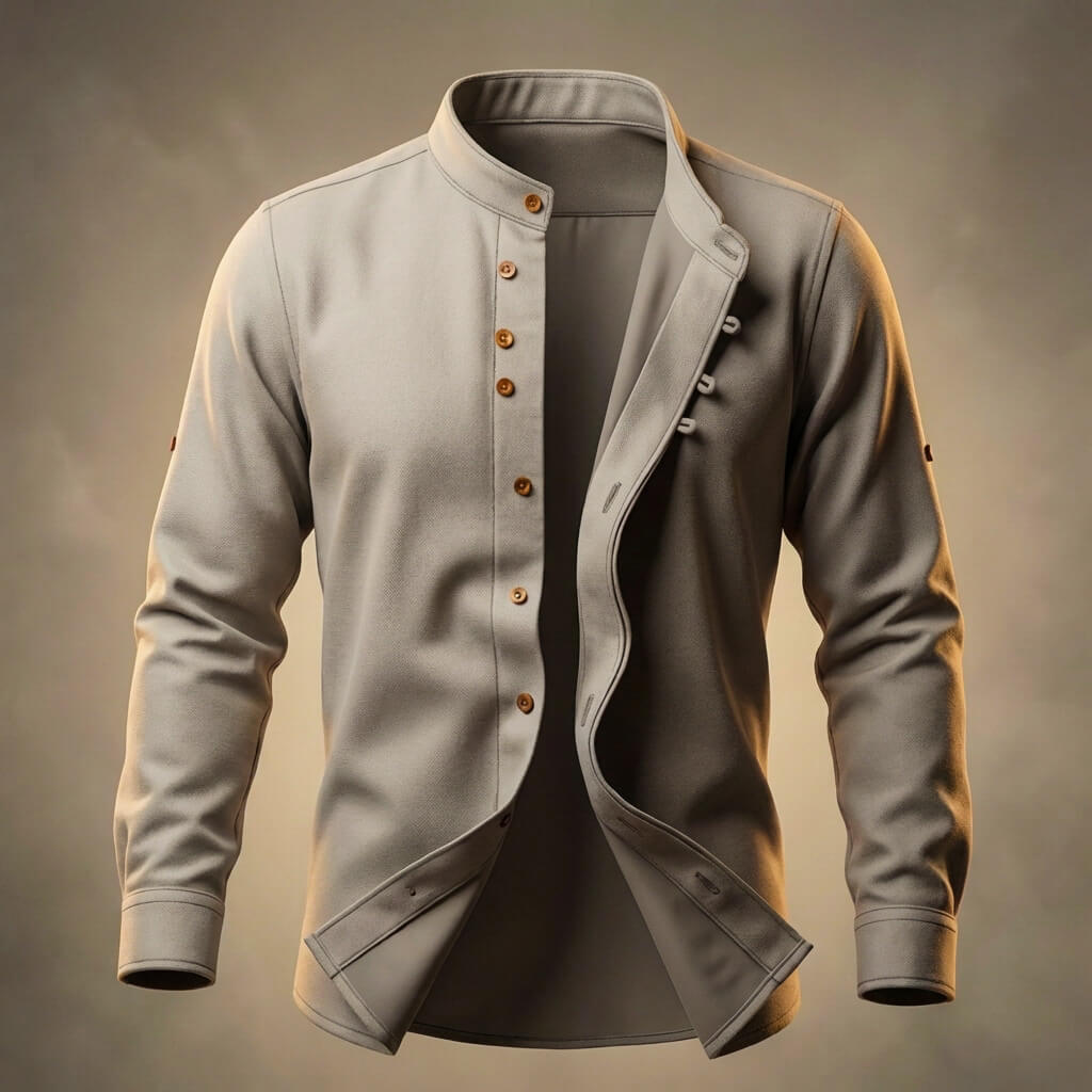 Felix | Contemporary Japanese Cotton Linen Shirt