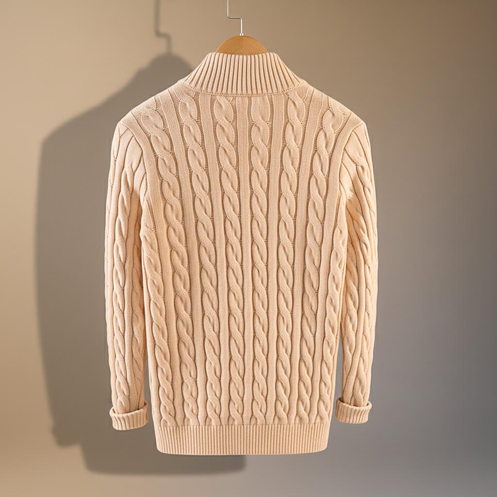 Everett | Luxe Cable Knit Sweater