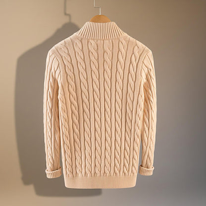 Everett | Luxe Cable Knit Sweater