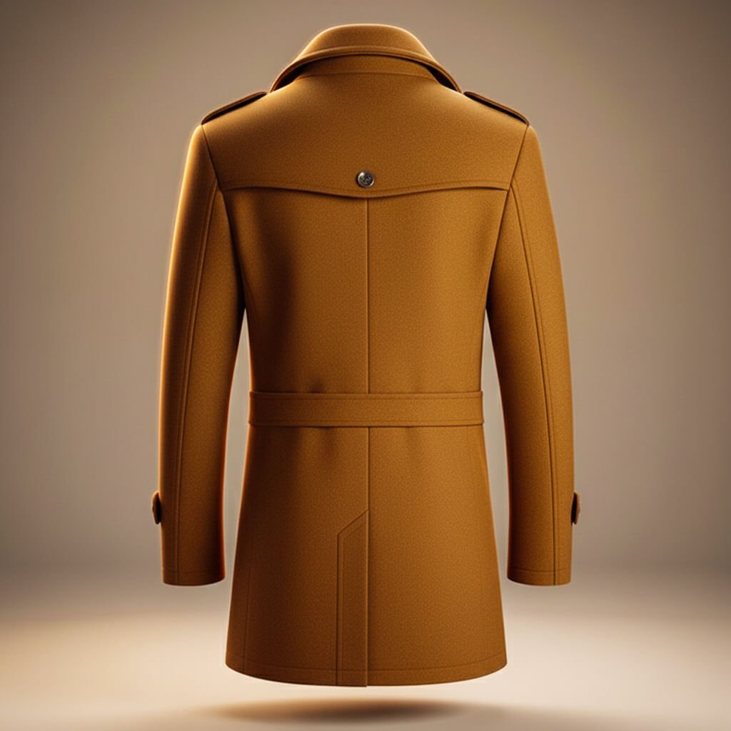 Theo | Elegant Virgin Wool Overcoat