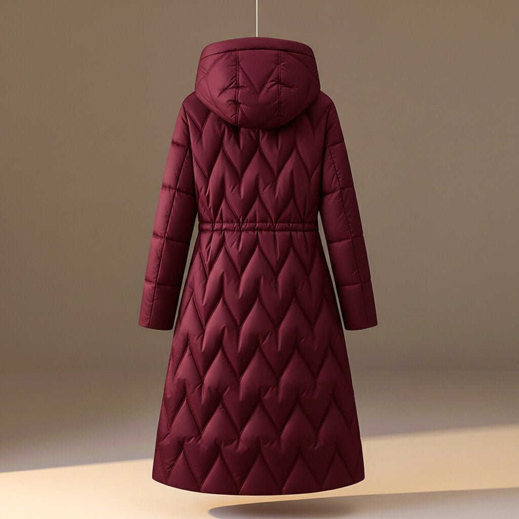 Freya | Quilted Hooded Coat
