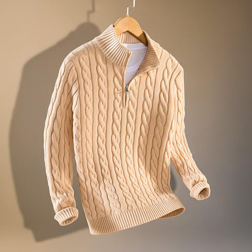 Everett | Luxe Cable Knit Sweater
