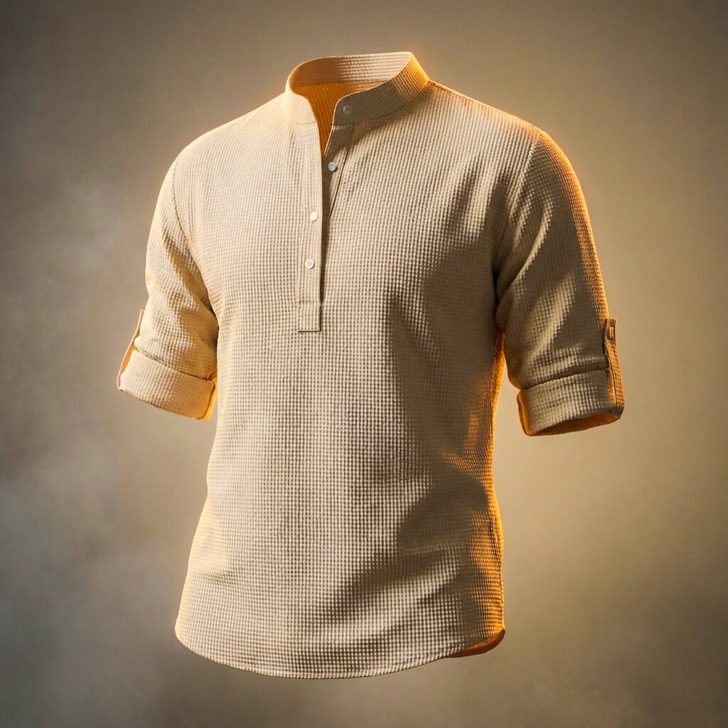 Felix | Textured Long Sleeve T-Shirt