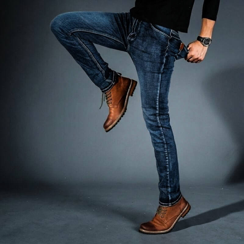 Isaac | SuperStretch Organic Denim Trousers