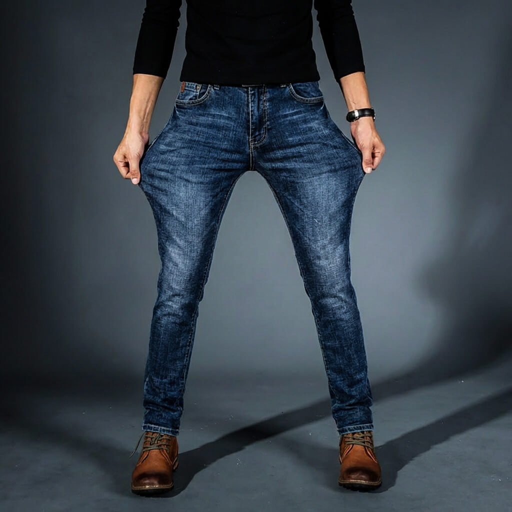 Isaac | SuperStretch Organic Denim Trousers