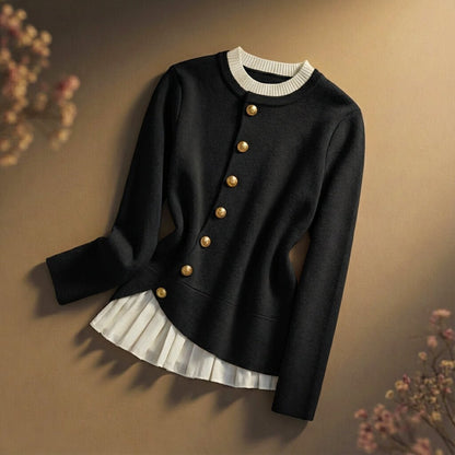 Vivienne | Luxe Merino Wool Pearl Sweater