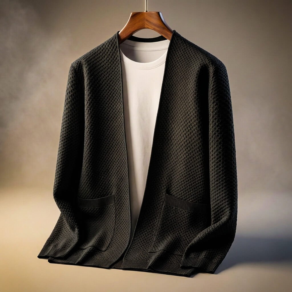 Everett | Honeycomb Knit Cardigan