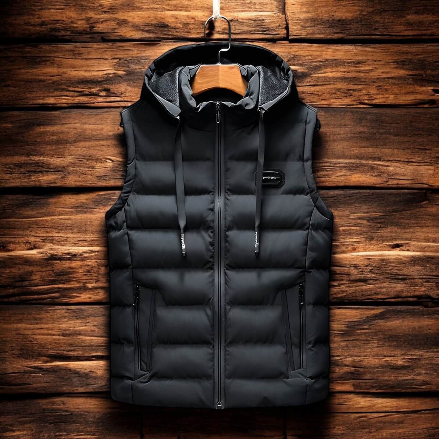 Everett | Luxe Hooded Vest