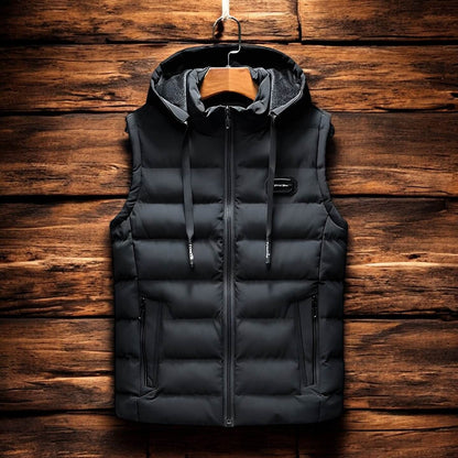 Everett | Luxe Hooded Vest