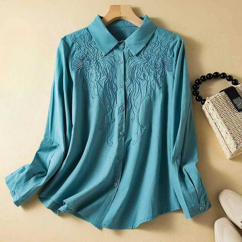 Freya | Effortless Cotton-Linen Shirt
