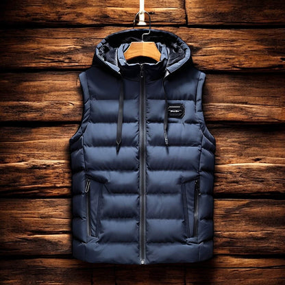 Everett | Luxe Hooded Vest