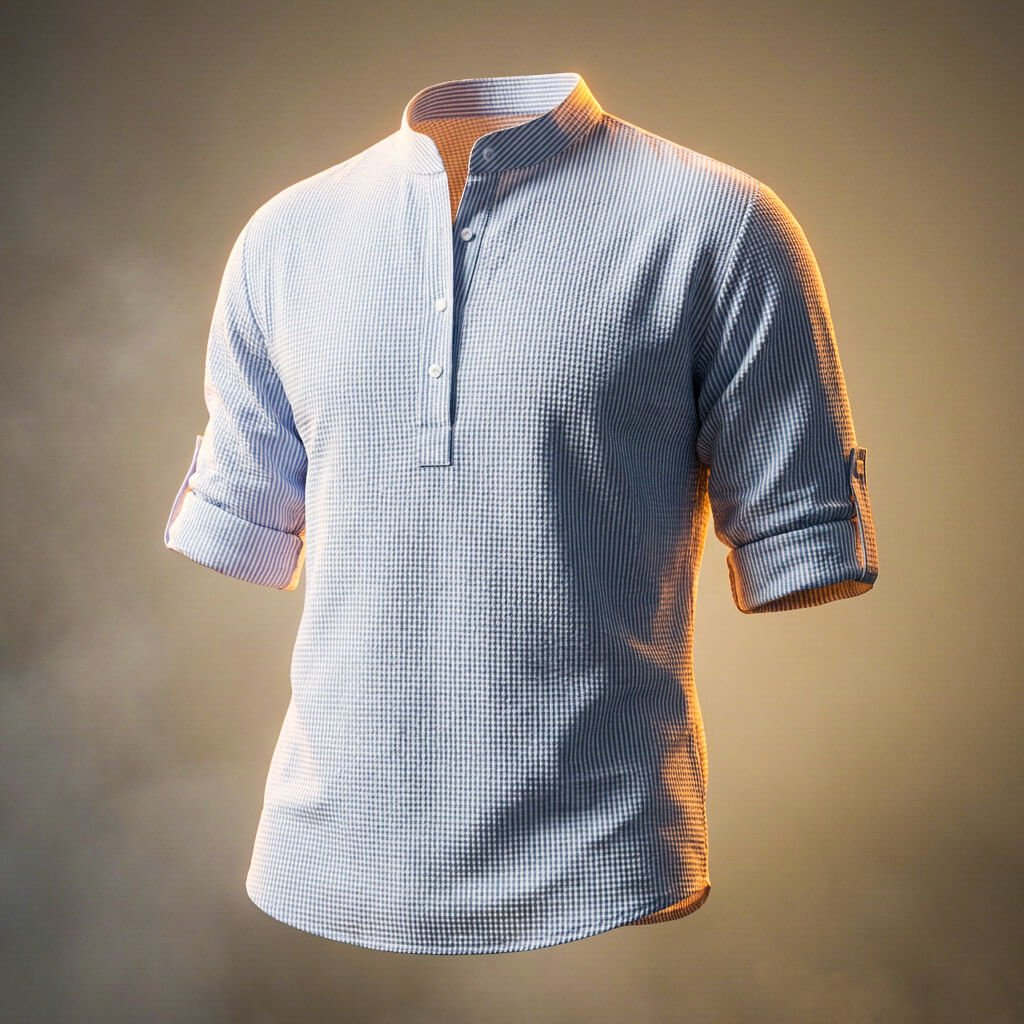 Felix | Textured Long Sleeve T-Shirt