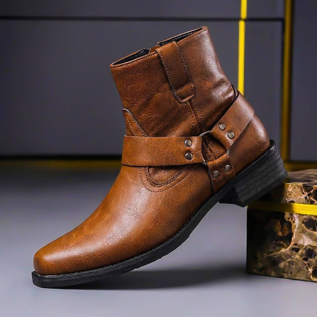 Oscar | Luxe Genuine Leather Boots