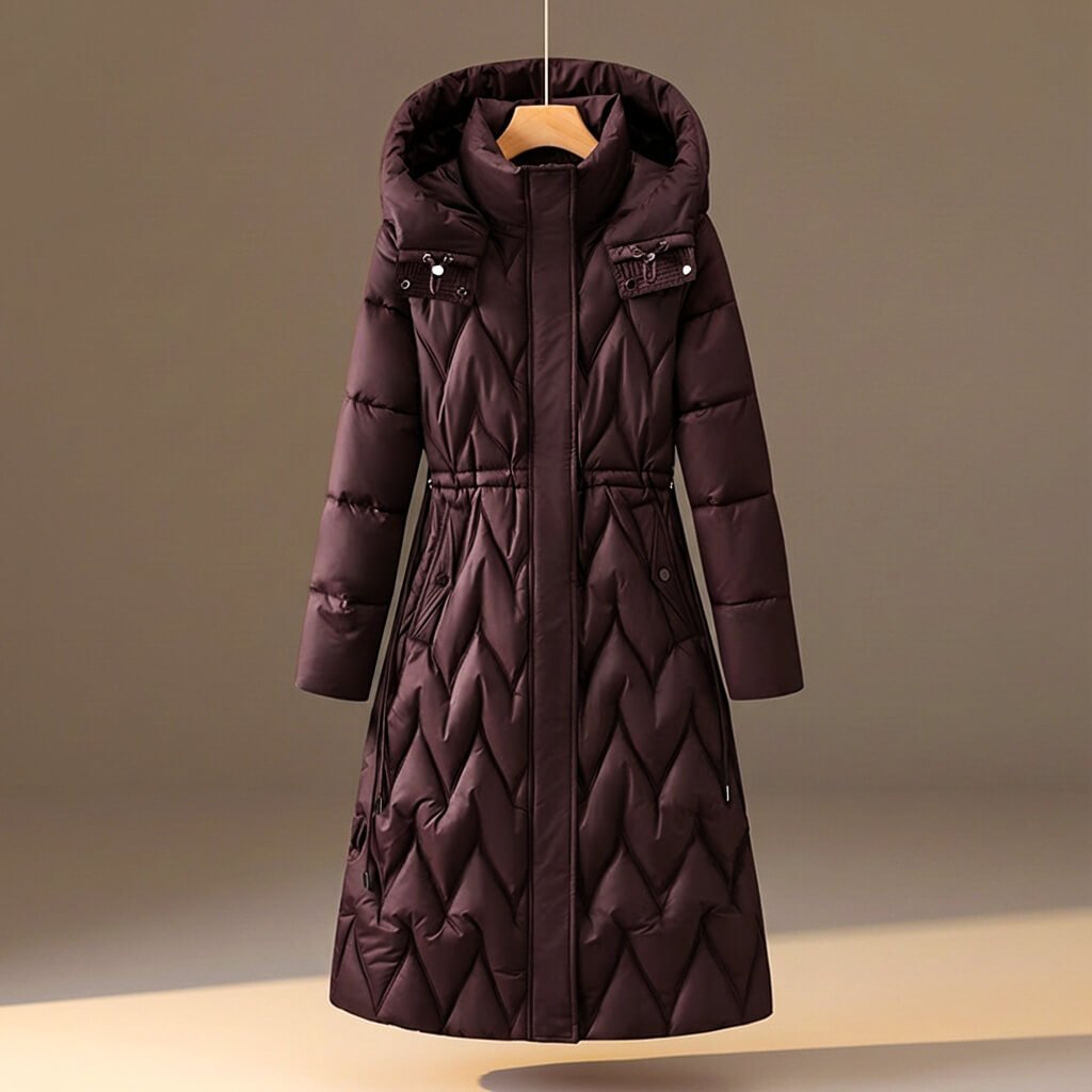 Freya | Quilted Hooded Coat