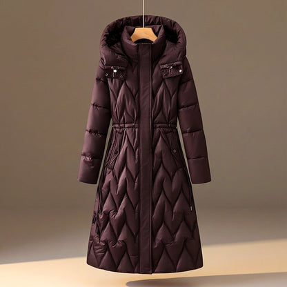 Freya | Quilted Hooded Coat