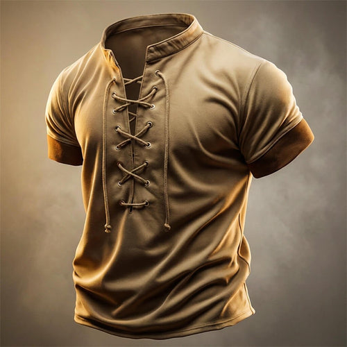 Julian | Prestige Lace-Up Shirt