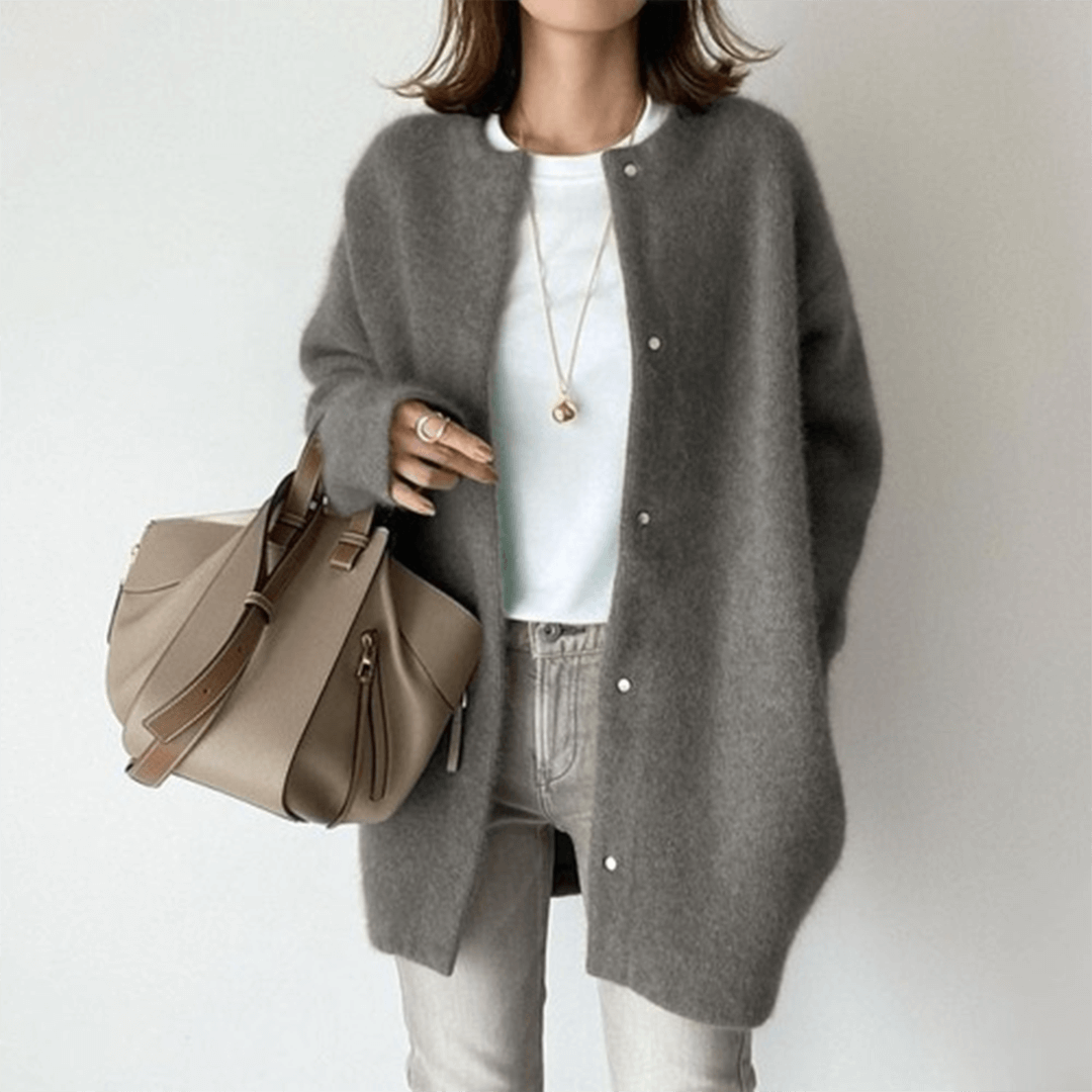 Greta | Classic Knit Cardigan