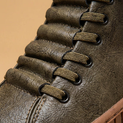 Julian | Luxe High-Top Leather Sneakers