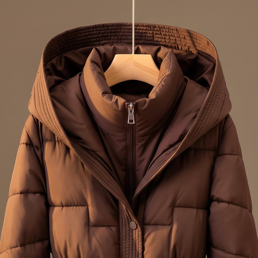 Vivienne | Quilted Hooded Coat