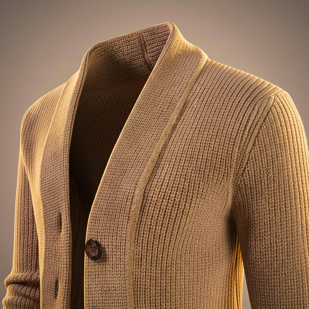 Julian | Virgin Wool Knit Cardigan