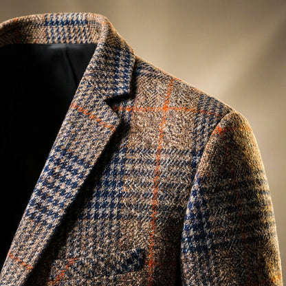 Julian | Houndstooth Wool Blazer