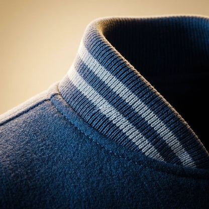 Julian | Luxe Wool Bomber Jacket