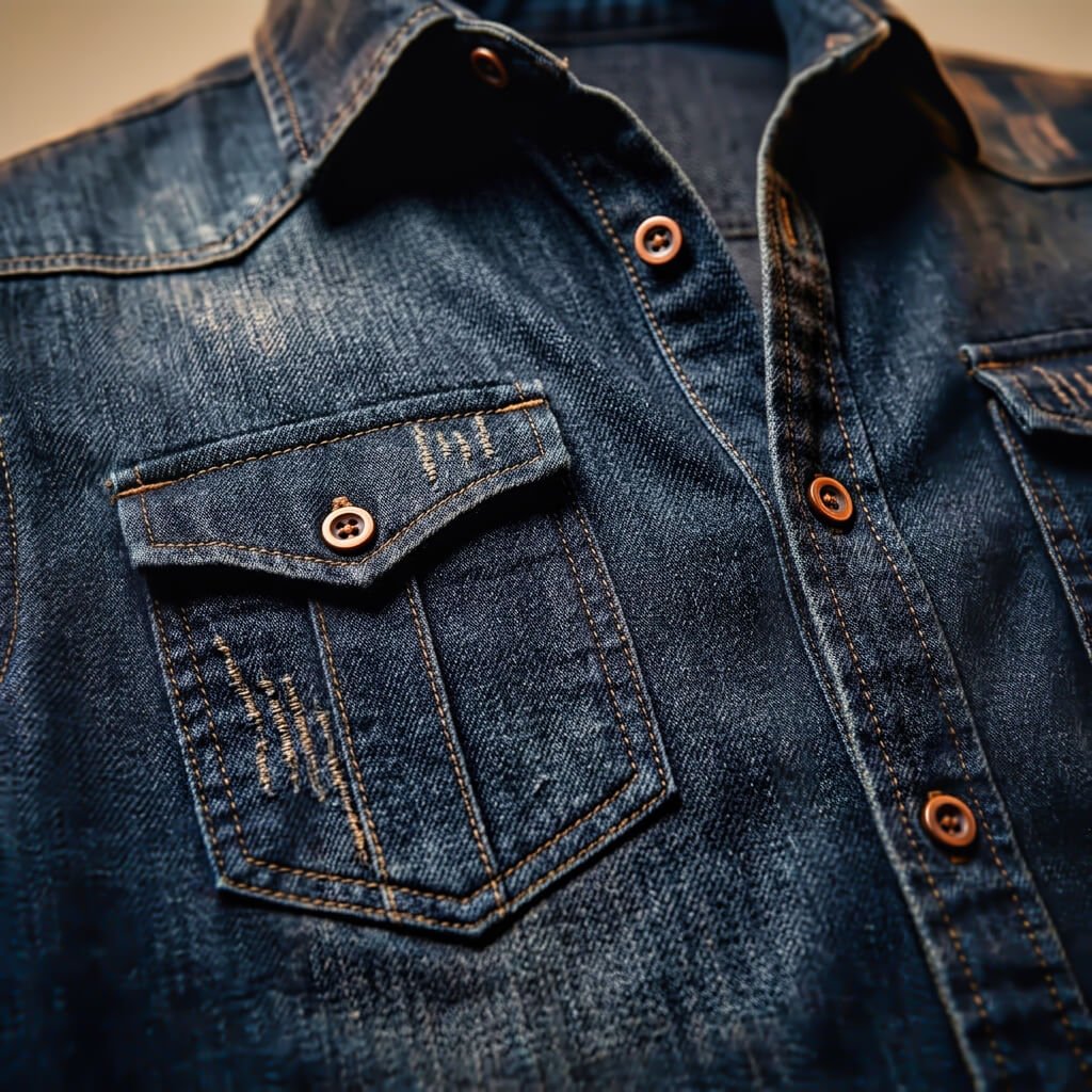 Emmett | Organic Denim Shirt