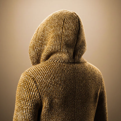 Felix | Luxe Wool Knit Hooded Cardigan