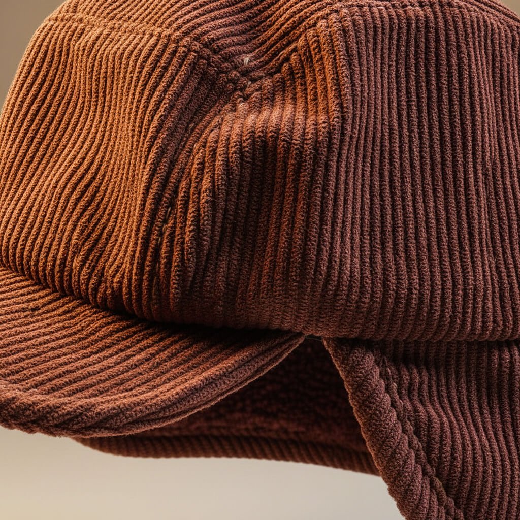 Juliette | Luxe Corduroy Earflap Cap