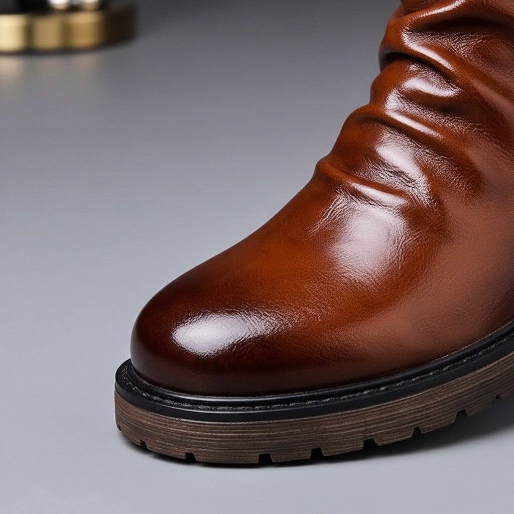 Oscar | Italian Leather Boots
