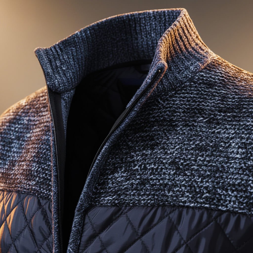 Camille | Luxe Quilted Chenille Jacket