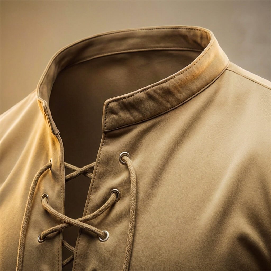 Julian | Prestige Lace-Up Shirt