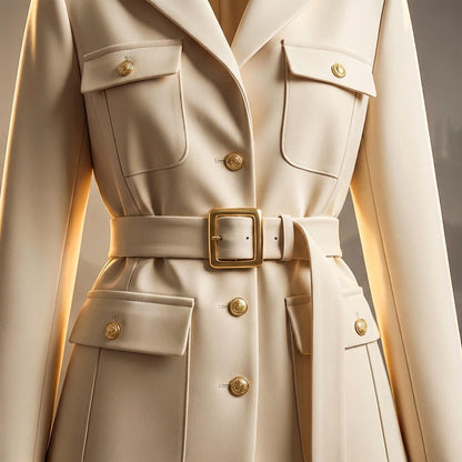 Vivienne | Tailored Belted Jacket